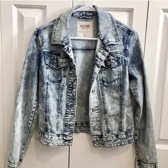 Mossimo Supply Co. Jackets & Blazers - Mossimo Supply Co. Acid Washed Denim Jacket